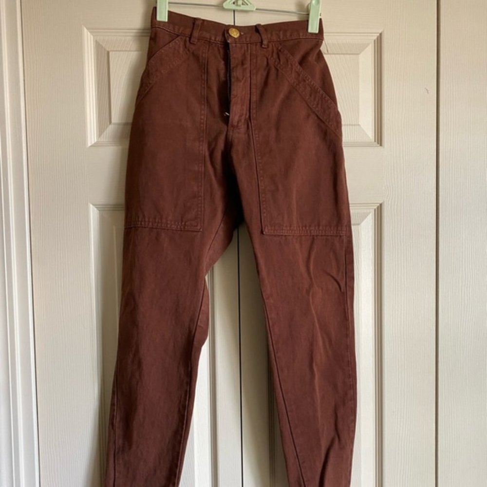 Big Bud Press Pencil Pants - fudgesicle brown